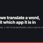 red8.io share card: the red8 mark beside the name red8.io, "How we build" in red, the headline "Before we translate a word, we tell it which app it is in" and the line "“Fast” is not quick, a “let” is not permission, and a court is not a court of law.", on a near-black background